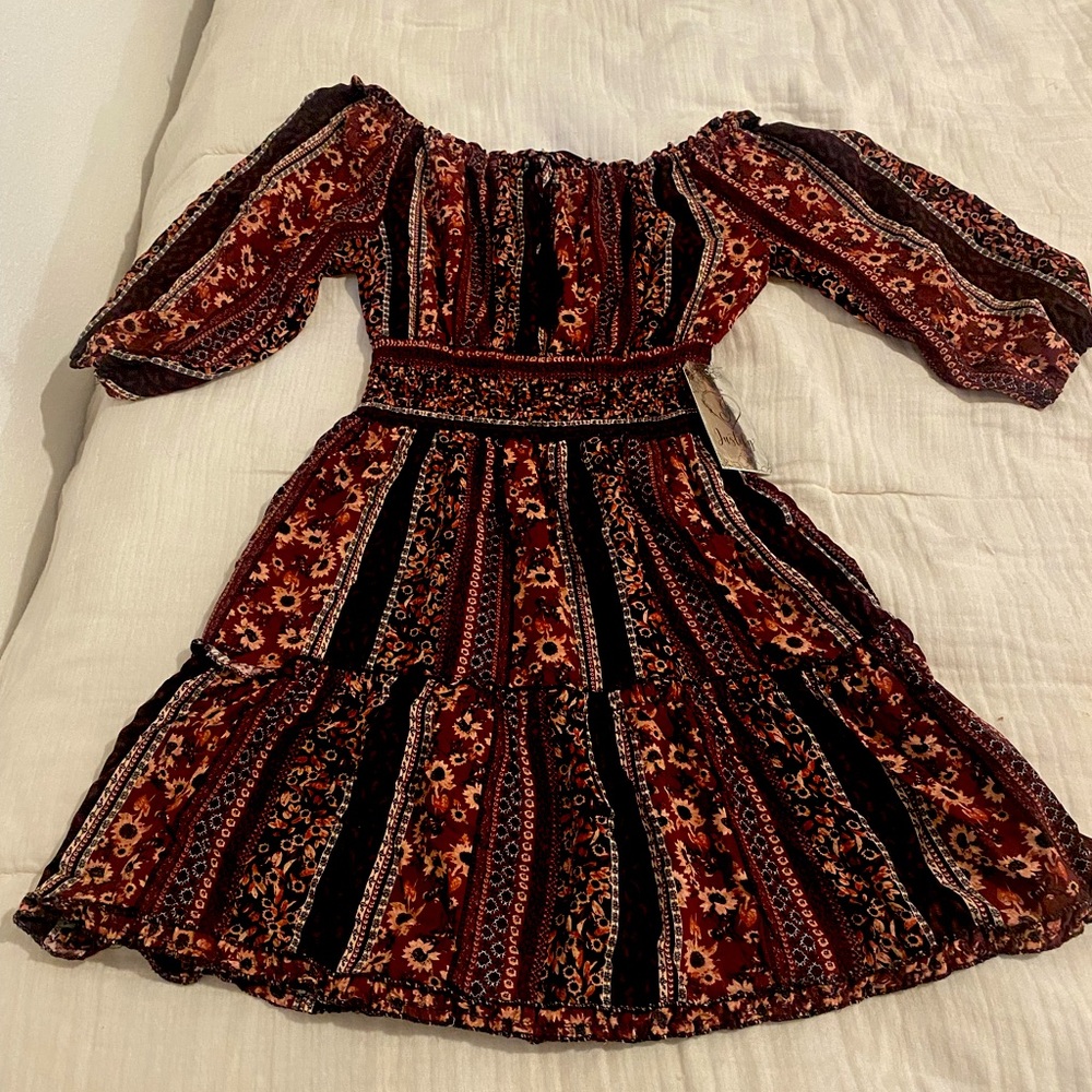 Floral Short Dress